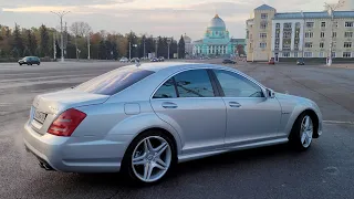 Mercedes W221. Вырезал катализаторы. Стоимость содержания