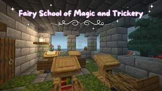 Minecraft Relaxing Longplay - Fairy School of Magic and Trickery - (No Commentary) 1.20 🍀