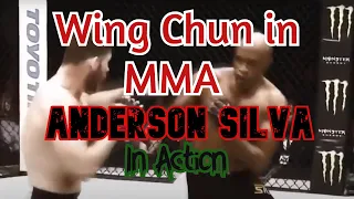 Wing Chun in MMA - Anderson Silva Knockout Michael Bisping !!!