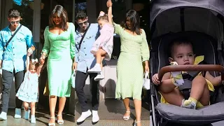 Priyanka Chopra and Nick Jonas adorable pictures with daughter Malti #priyankachopra daughter