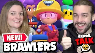 ON RÉAGIT AUX NOUVEAUX BRAWLERS ET SKINS ! BRAWL TALK (Mise a jour BRAWL STARS)