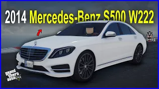 How to install 2014 Mercedes-Benz S500 W222 in Gta 5 | GTA 5 PC Mods 2022 | Musa Gta 5 Modder