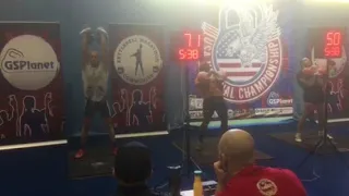 Boris Fernandez 2018 Nationals 24 kg 125 Reps