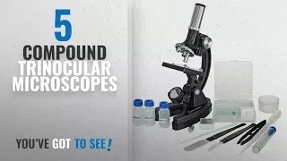 Top 10 Compound Trinocular Microscopes [2018]: National Geographic Microscope 300x - 1200x with