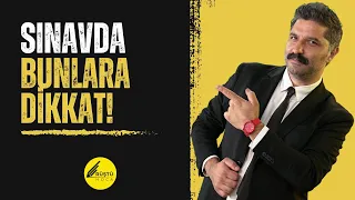 Sınavda Bunlara Dikkat! | RÜŞTÜ HOCA