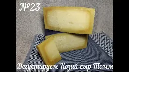 Сыр Томм Козий .Дегустируем