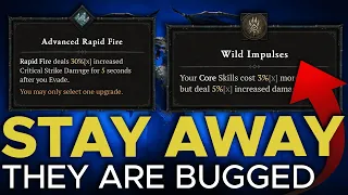 Diablo 4 - Stay away from these Bugged Passives!