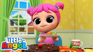 Trying New Baby Food (Cookies and Vegetables) | Little Angels Kids Cartoons/Songs & Nursery Rhymes