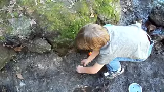 kid cursing at fish