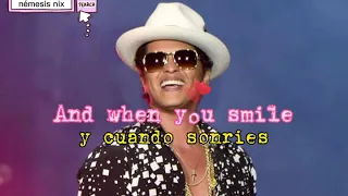 CANCIÓN aprende RÀPIDO con BRUNO MARS , present simple🌹