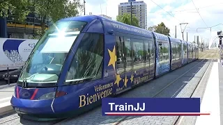 Tram D | Bahnhof Kehl | CTS Strasbourg | Strassenbahn | Germany to France | Citadis 403 Alstom