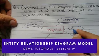 Construction of ER diagram with example - DBMS Tutorials in Hindi | Lec - 19