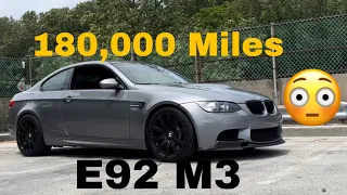 E92 M3 with 180,000 MILES? Will it make it to 200,000?!