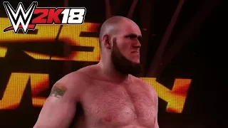 WWE 2K18 - Lars Sullivan (Entrance, Signature, Finisher)