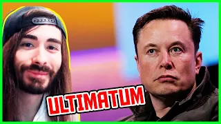 Moistcr1tikal reacts to Employees flee Twitter after Elon Musk's ULTIMATUM