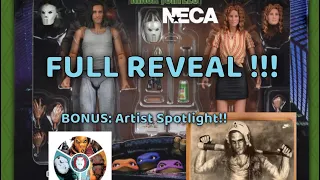 TMNT NECA - FARM 2 pack Casey and April O’Neil full reveal!! PLUS bonus segment - artist spotlight!!