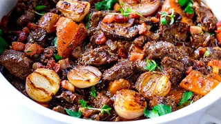 Beef Bourguignon - Slow Cooked to Perfection!