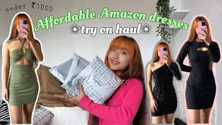 Amazon dresses under ₹1000 | try on haul |