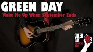 Green Day - Wake Me Up When September Ends - Guitar Cover