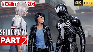 SPIDER-MAN 2 Venom Symbiote Suit Walkthrough Gameplay Part 2 [4K60FPS HDR RAY TRACING] No Commentary