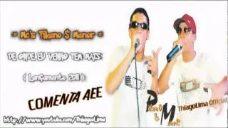 MC PIKENO E MENOR - DE ONDE EU VENHO TEM MAIS ( LANÇAMENTO 2011 )♪♫♪