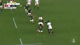 Kolbe's amazing try in Rugby World Cup final