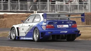 BMW E36 Judd V8 ex-Georg Plasa driven FAST! 560hp, 895kg Hillclimb Monster Pure Sound!