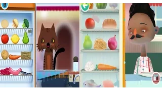 Toca kitchen1 vs Toca kitchen2 Ipad gameplay HD