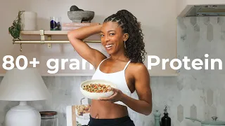 How to get a ton of VEGAN PROTEIN every day | no protein powder