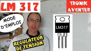 TRONIK AVENTUR 185 - LM317 - MODE D'EMPLOI - REGULATEUR