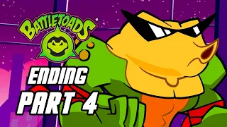 Battletoads 2020 - Gameplay Walkthrough Part 4 - Act 4 & ENDING (No Commentary, XBOX ONE X)