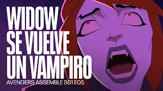 Black Widow se convierte en un vampiro | Avengers Assemble