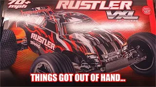 Traxxas Rustler VXL (2WD) unboxing