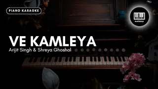 Ve Kamleya - Rocky Aur Rani Ki Prem Kahaani | Piano Karaoke | Unplugged | AuztixKeys