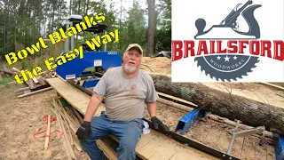 Cutting Bowl Blanks with a Sawmill