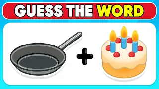 Can You Guess the WORD By The Emoji? 🤔| Emoji Quiz #2