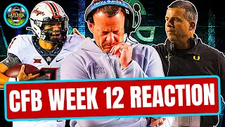 CFB Week 12 Reaction: AU-SC + Oreg-Utah + OkSt-TT + more (Late Kick Cut)