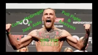 Conor McGregor vs Jose Aldo - UFC194 - 13s KO - Brutal Punch