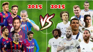 2015 Barcelona vs 2015 Real Madrid ( FCB vs RM)