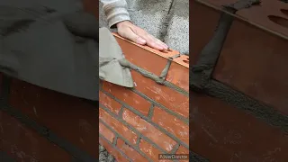 #construction work small video how to lay brick #diy #kpk #shortvideo