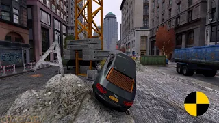 GTA 4 CRASH TESTING REAL CAR 90