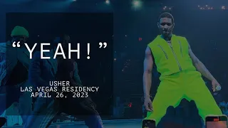 Usher live in concert Las Vegas “Yeah!” LAS VEGAS RESIDENCY 2023