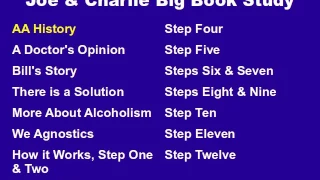 Joe & Charlie Big Book Study Part 1 of 15 - AA History