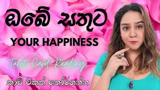 ඔබේ සතුට! Your Happiness Tarot Card Reading Sinhala