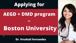 How to apply  to Boston University dental programs  | International dentist