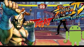 Street fighter IV Champion Edition Sagat Arcade Android(1080p HD)