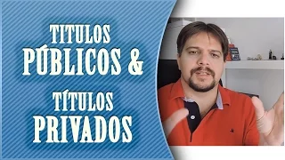 Títulos públicos x títulos privados (LFT, NTN, LTN... X CDB, LCI, LCA, Debênture...)