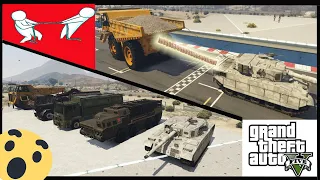 GTA 5 Tug of war Tournament | heavy vehicles types