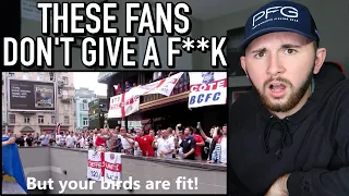 American Reacts to England's Best Football Chants W/ Lyrics