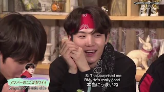 BTS Jin making Suga flustered [A short Yoonjin compilation]